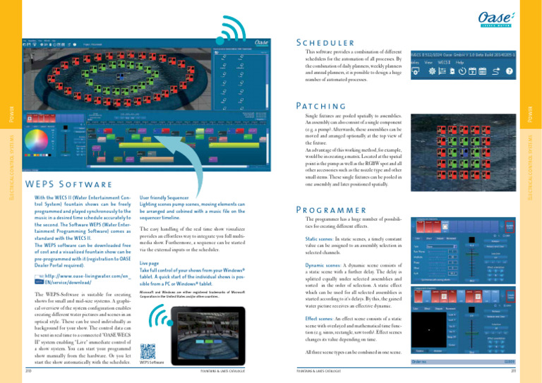WEPS Software for Fountain Show Control | PDF | Computer Science | Software