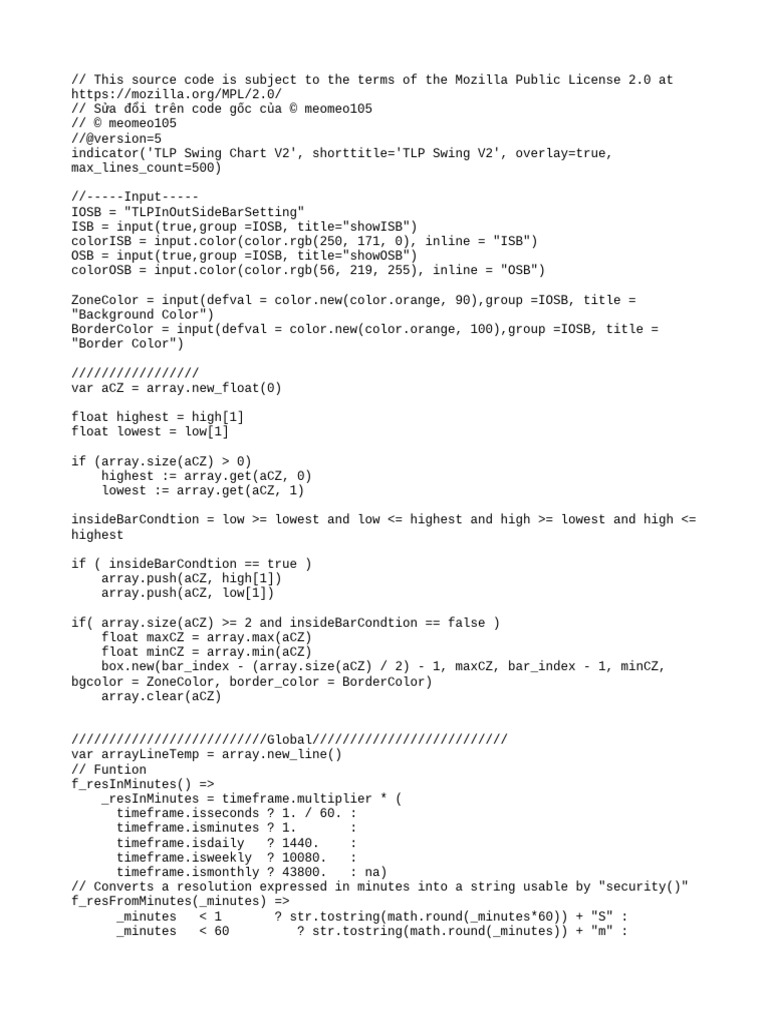 TLP - Swing - Chart - V2 - Sao Chép | PDF | Computer Programming