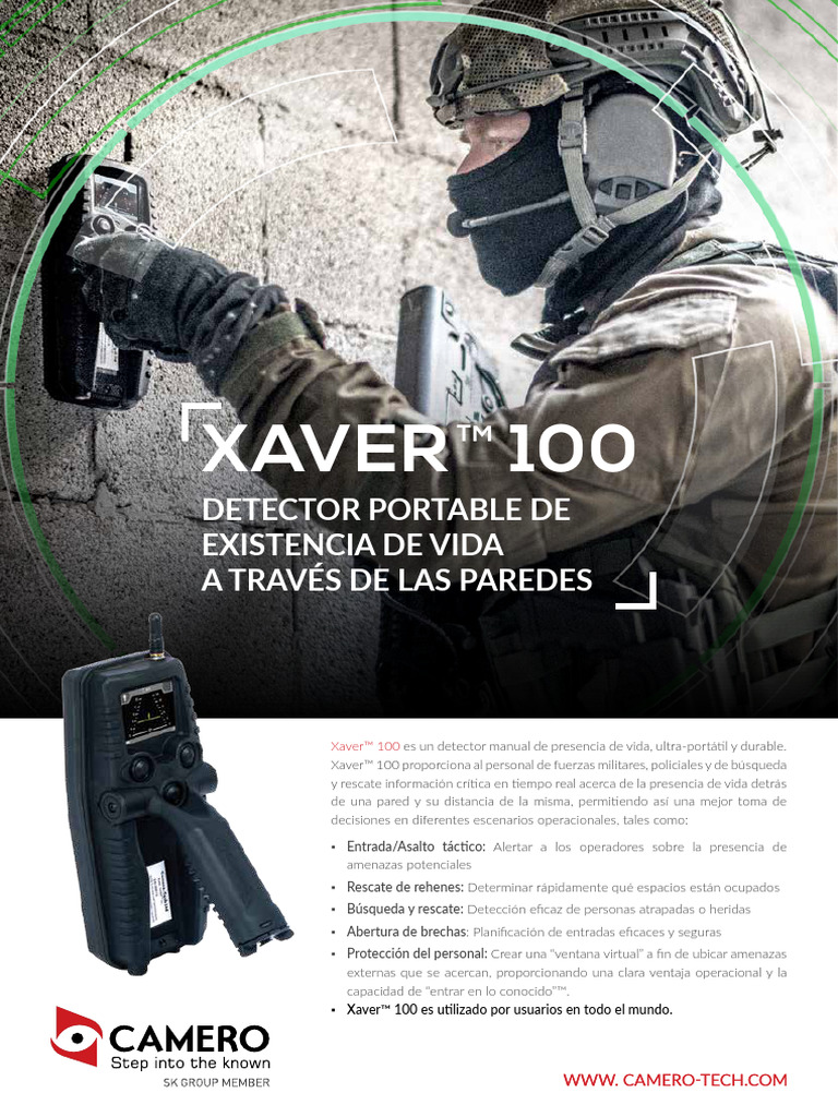 XAVER 100 Camero Brochure SP | PDF