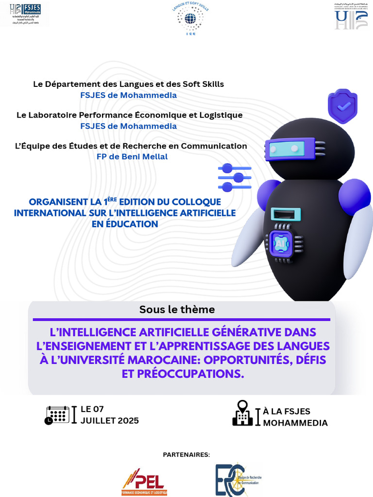 IA Générative en Enseignement des Langues | PDF | Maroc | Intelligence ...