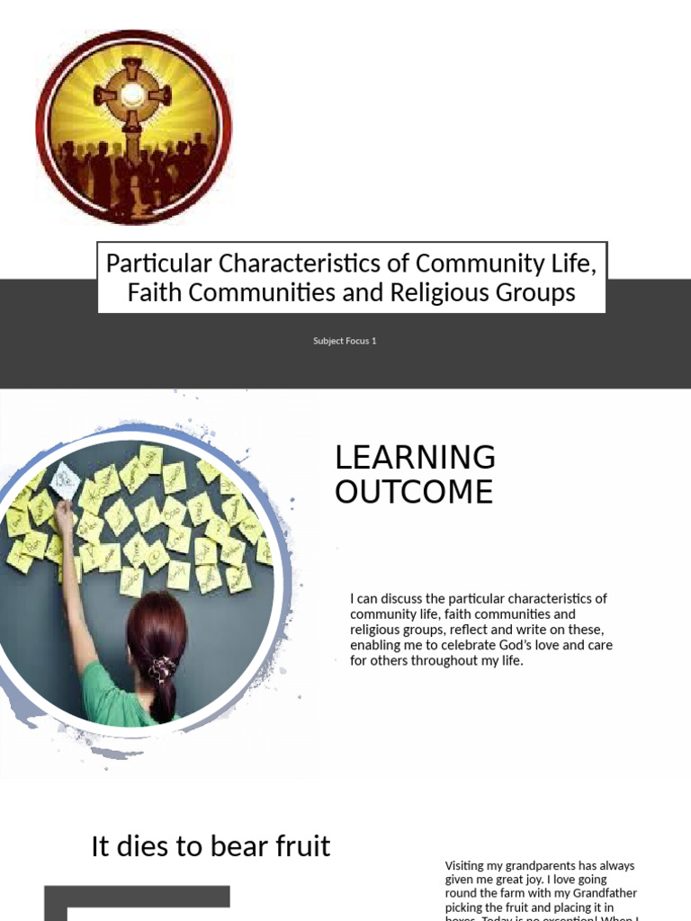 Community Life in Faith Groups | PDF | Samuel | Eucharist