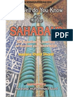 How Well Do You Know Sahabah r.a.