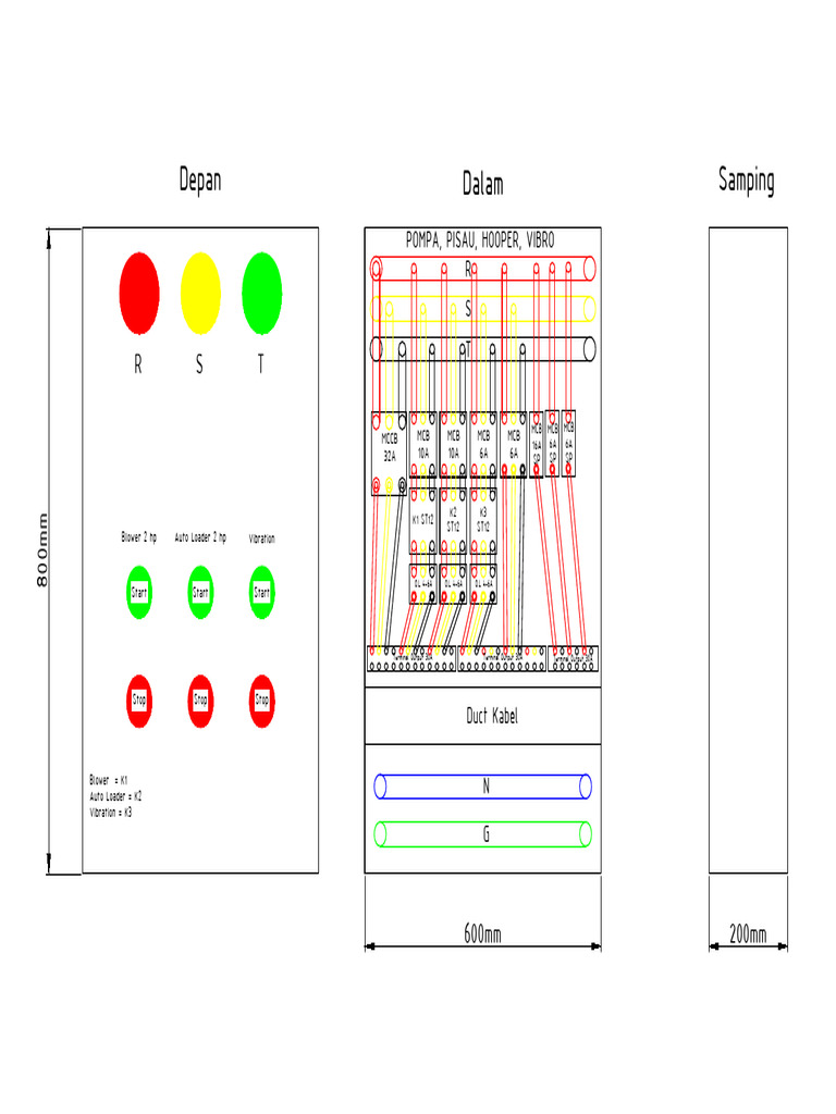 Box Panel Pompa | PDF