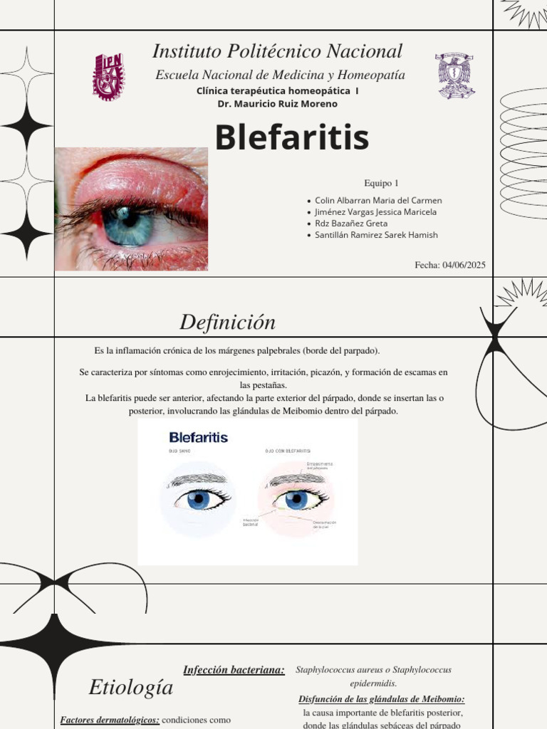 Blefaritis: Causas y Tratamientos | PDF | Medicina CLINICA ...