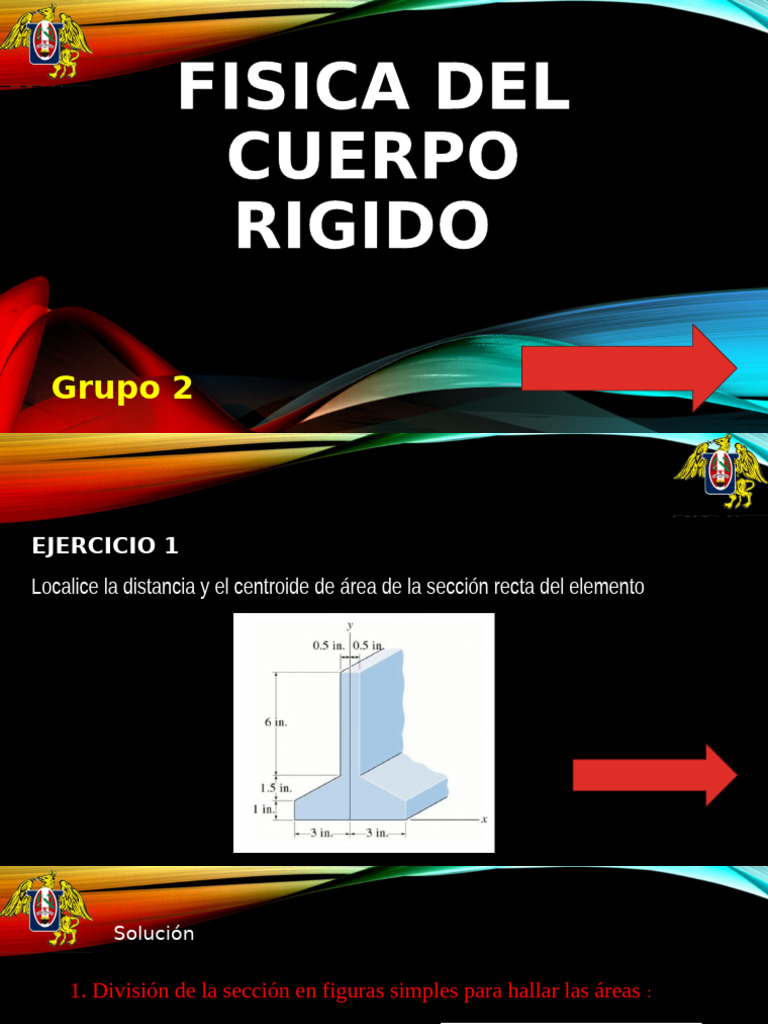 Fisica Del Cuerpo Rigido Ejersiso 1 | PDF