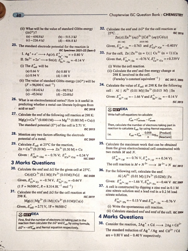 ARIHANT PYQ CLASS 12 CHEMISTRY visual data 7