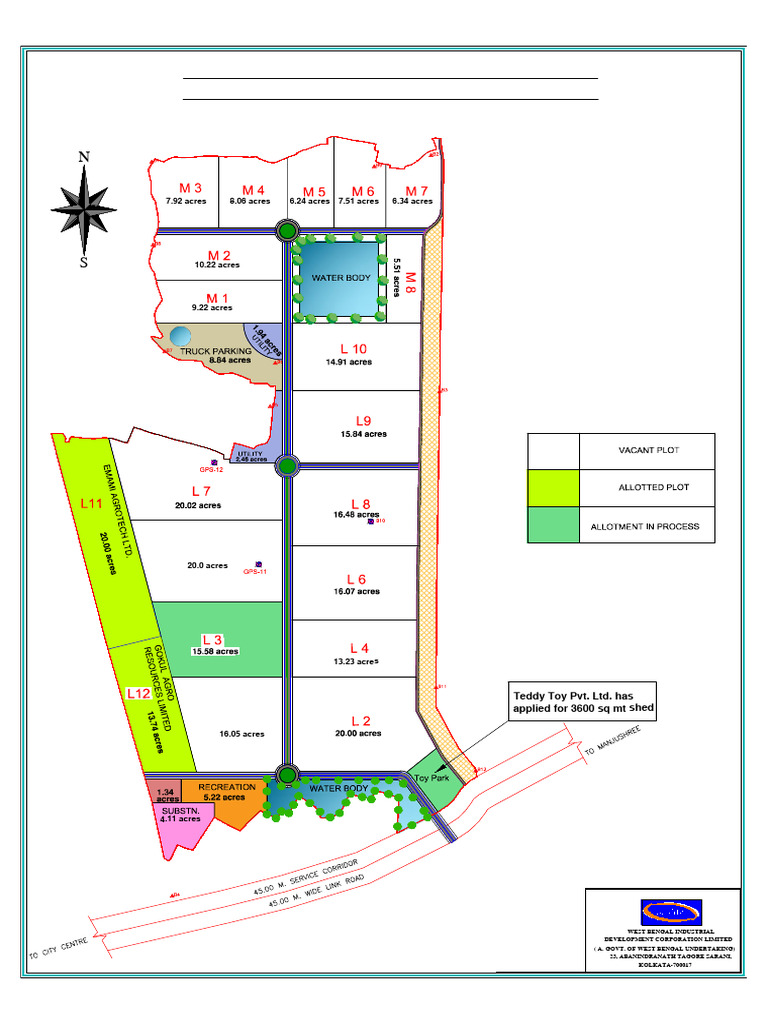 Haldia Industrial Park Master Plan | PDF