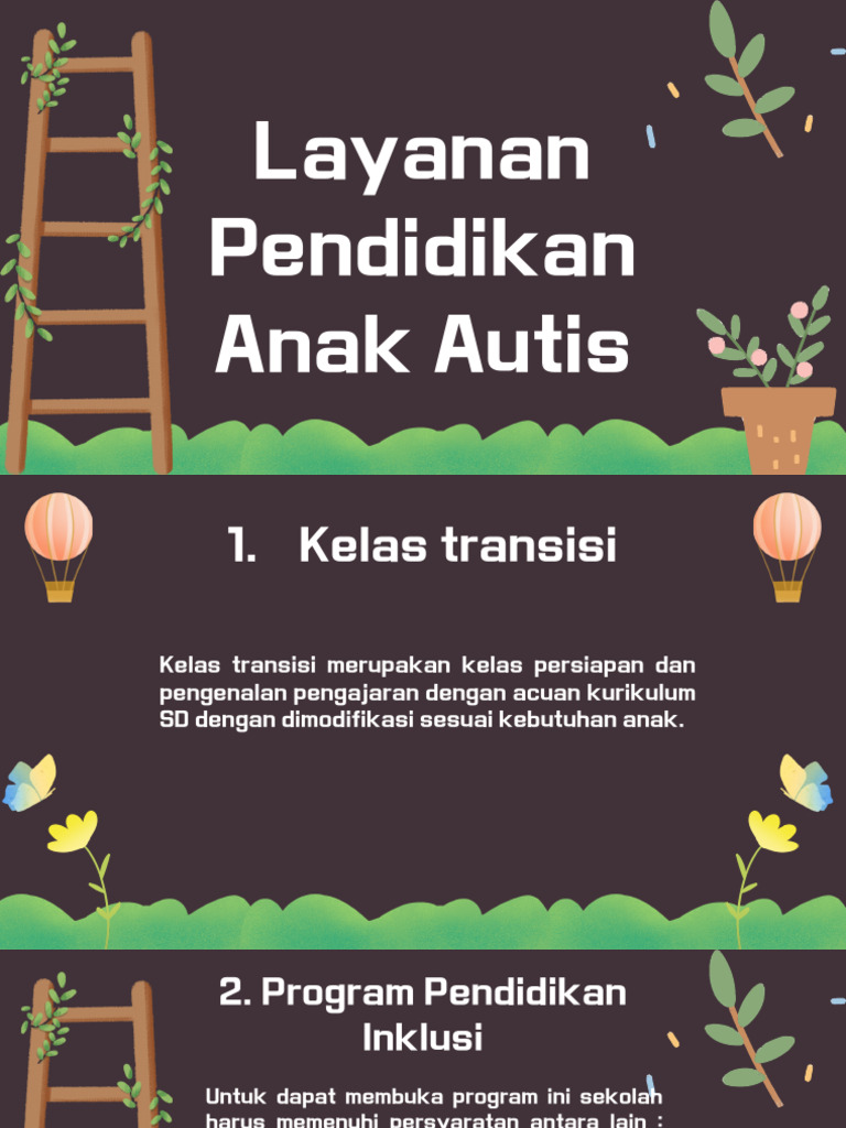 Layanan Pendidikan Anak Autis | PDF