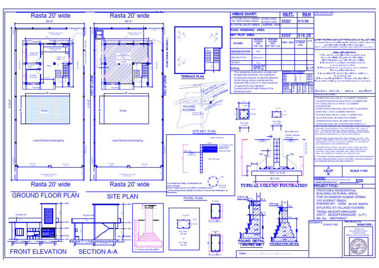 Earthquake-Safe Residential Design Plans | PDF