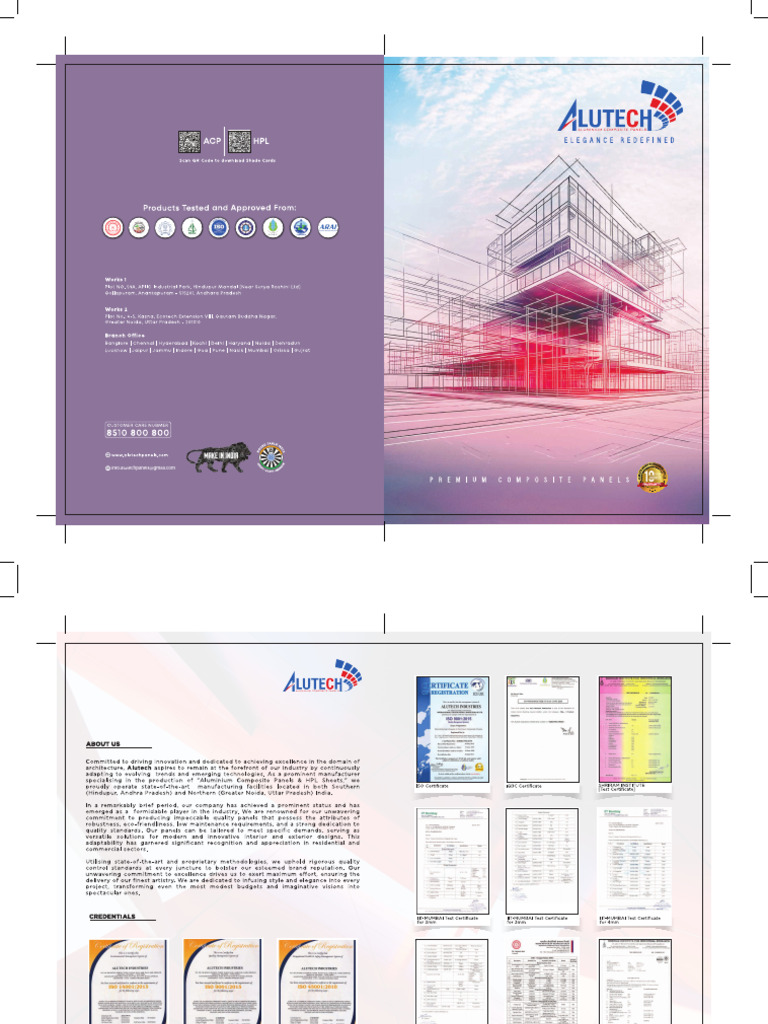 Alutech ACP ShadeCard | PDF