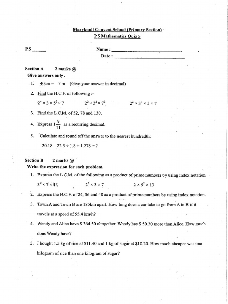 Test 5 | PDF