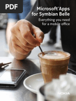 Microsoft Apps For Symbian Belle