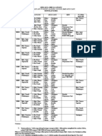 Jadwal Pelayanan Asaf GPDI Alfa-Omega Triwulan II-2012