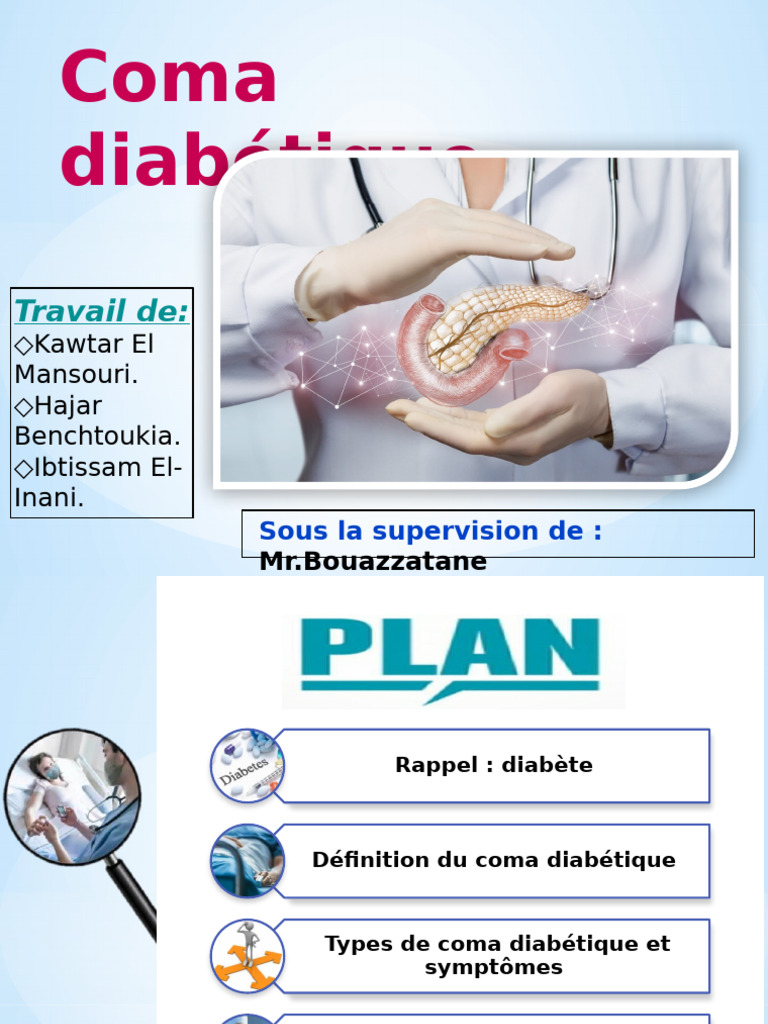 Coma diabétique : types et traitements | PDF | Diabète | Hypoglycémie