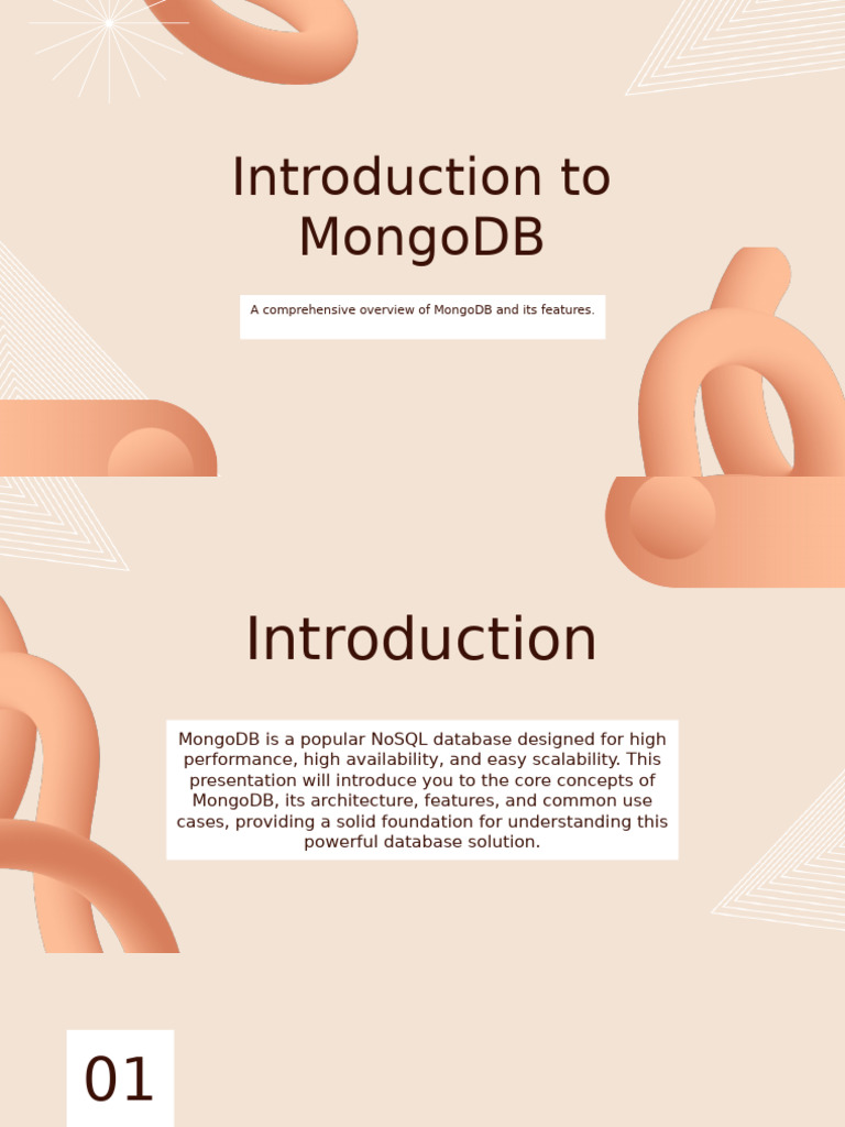 Introduction to MongoDB Features | PDF | No Sql | Databases