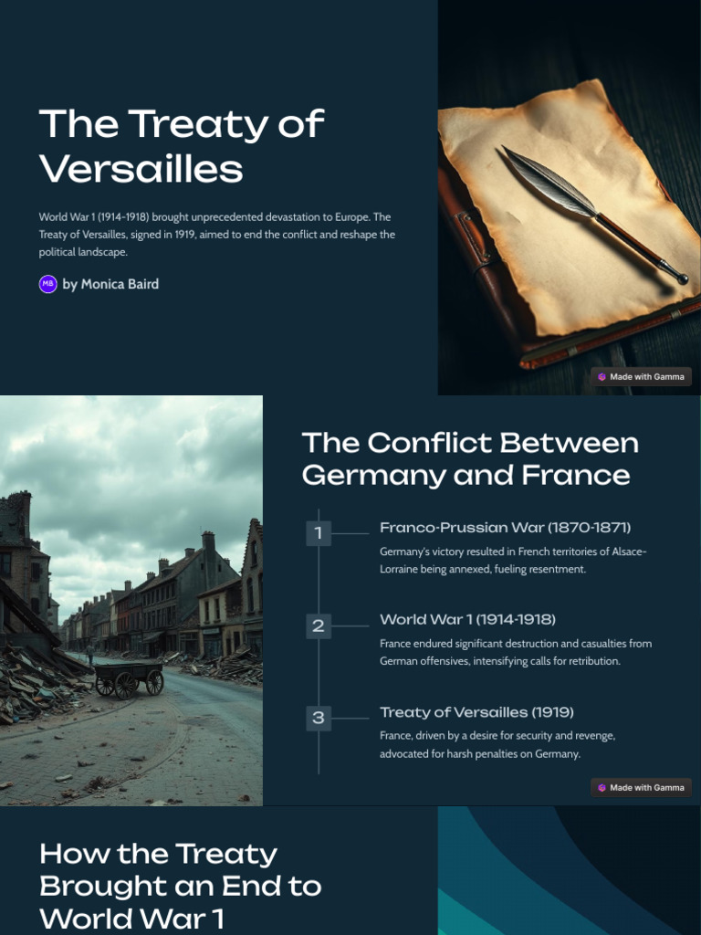 Treaty of Versailles: Impact and Legacy | PDF | Treaty Of Versailles ...
