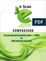 eScan Internet Security Suite for SOHO vs AVG Internet Security