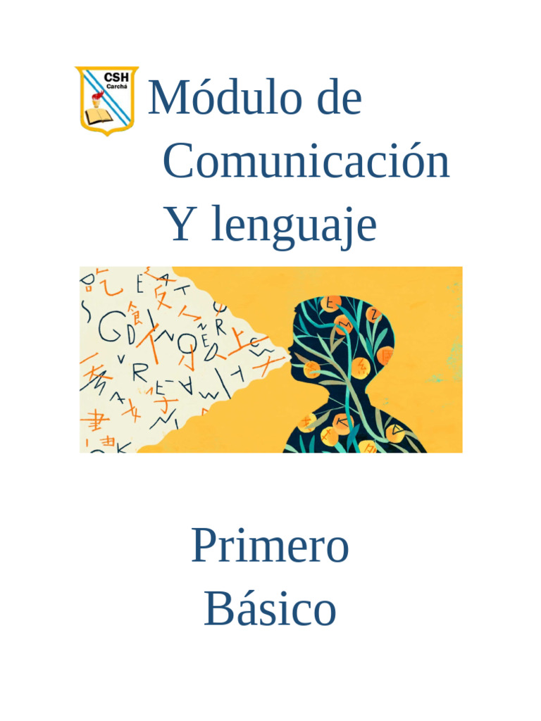 Guía de Comunicación y Lenguaje L1 | PDF | Comunicación | Secuencia