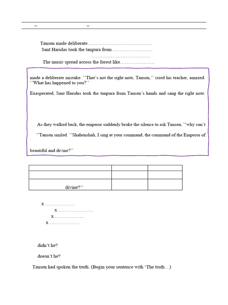 8th Grade English Test Practice Paper | PDF