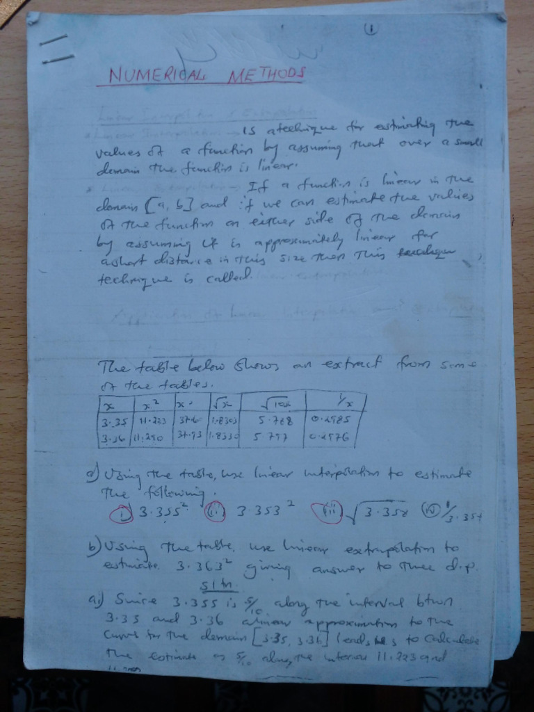 Numerical Methods | PDF