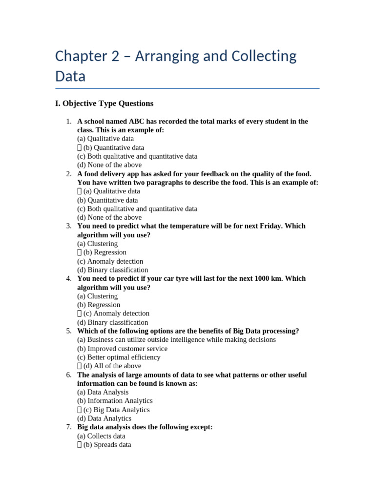 Class 9 Statistics: Data Collection Basics | PDF | Statistical ...