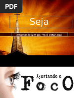 Ajustando o Foco - Oração