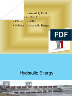 Hydraulic Energy