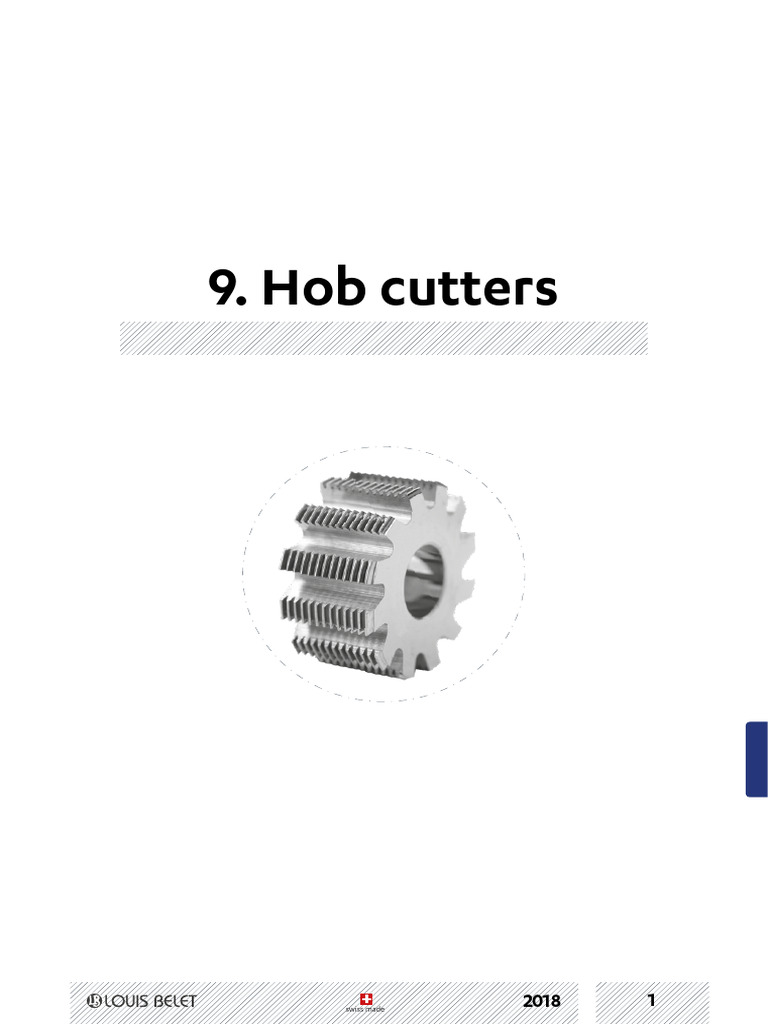 Louis Bélet Hob Cutters Overview | PDF | Gear | Mechanical Engineering