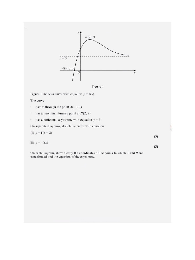 As Year 12 Maths Paper 1 - Pure - 2025 | PDF