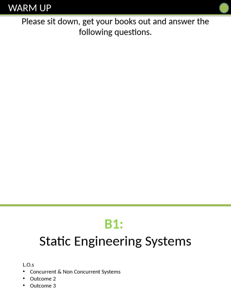 Static Engineering Systems Overview | PDF | Force | Mechanics
