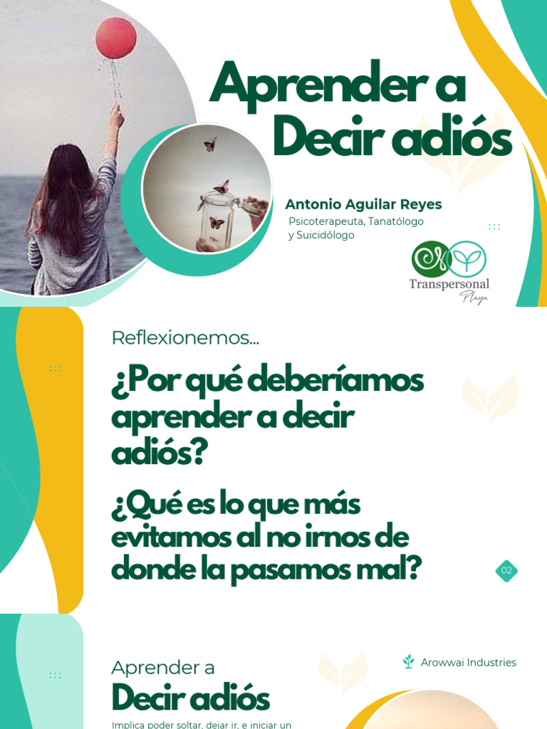 Aprender A Decir Adiós Pdf