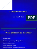 Computer Graphics: An Introduction