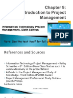 Unit 9 Introduction To Project Management