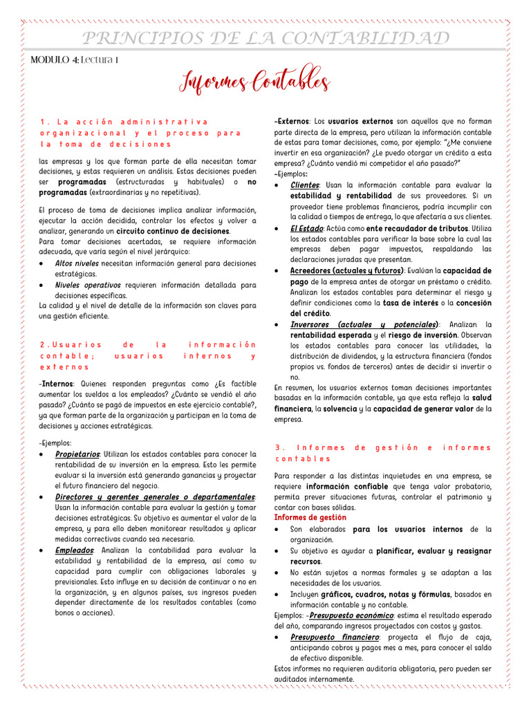 Toma de Decisiones en Contabilidad | PDF | Contabilidad | normas ...