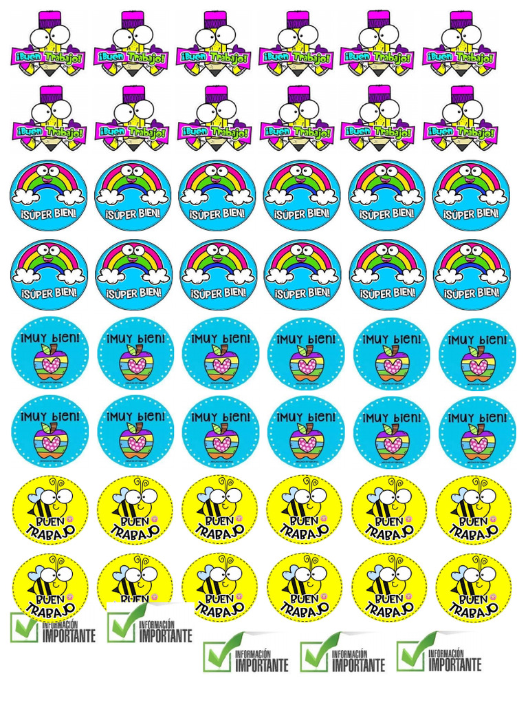 CORRECCIONES - Stikers para Corregir (Camila) | PDF