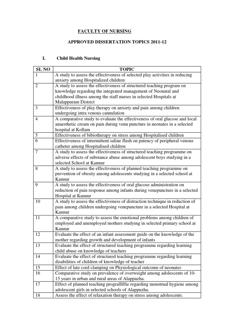 thesis topics for ms obg