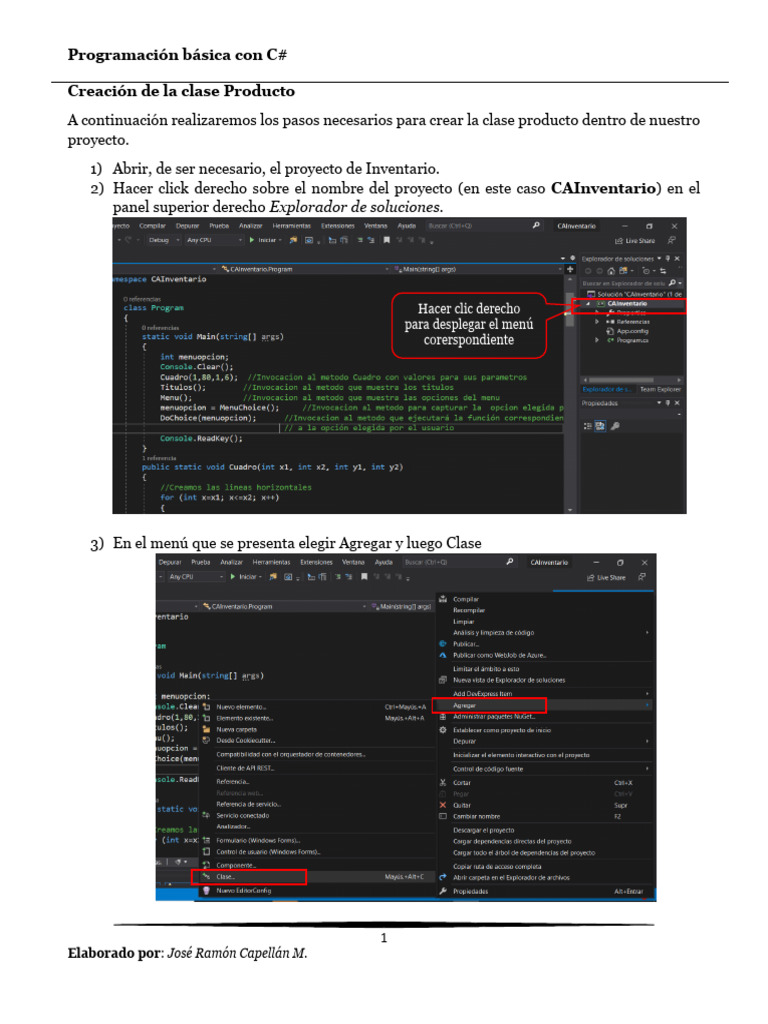 CSharp Creación de Una Aplicación de Consola Parte 2 2025-05-27 14 - 17 ...
