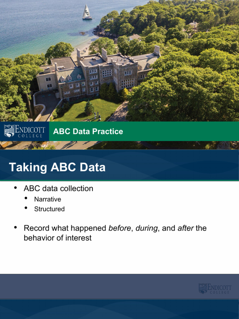 ABC Data Collection Practice Guide | PDF | Psychological Concepts ...