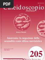 Anoressia - La negazione della sessualita' come difesa narcisistica