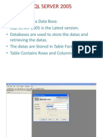 SQL Server 2005