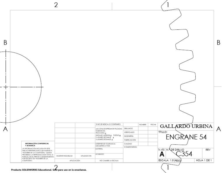 C354 Engrane 54: Gallardo Urbina | PDF