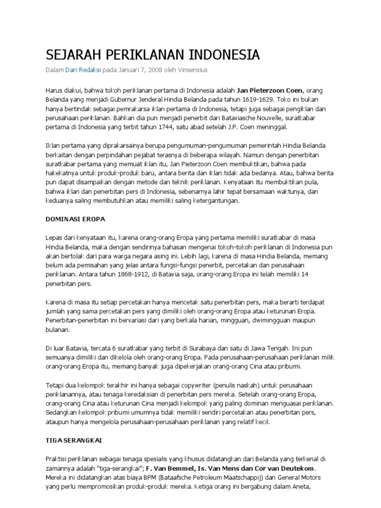 Periklanan Indonesia Pdf