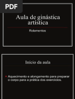 Ginástica Artística Exercícios