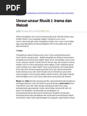 Unsur Musik Pdf