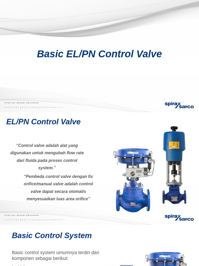 Sistem dan Komponen Control Valve | PDF