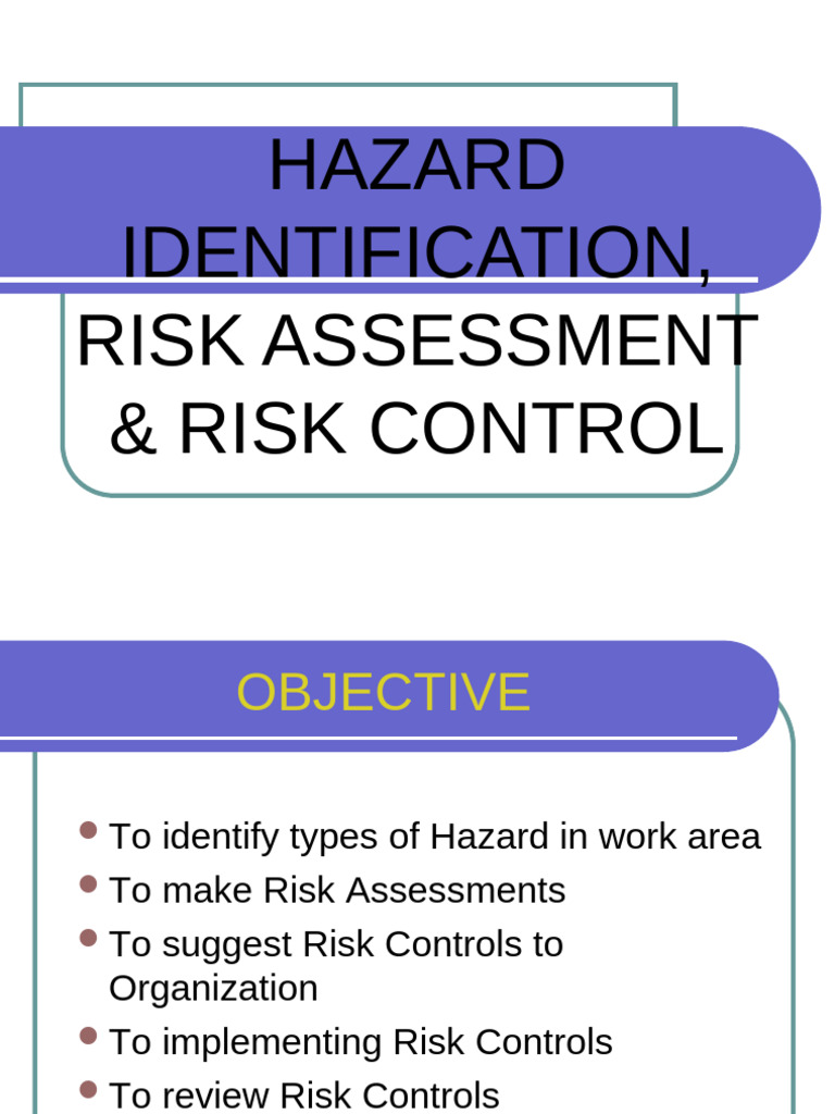 Hazard Recognition and Assessment 2 | PDF | Hazards | Risk