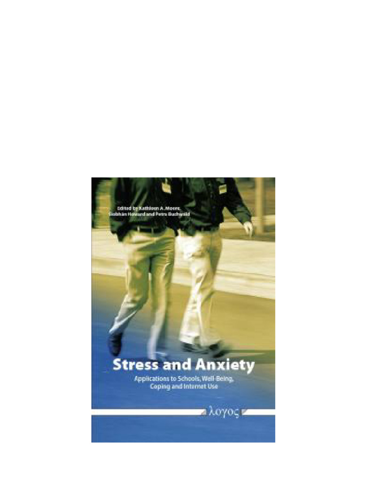 Stress and Anxiety Applications To Schools Well Being Coping and ...