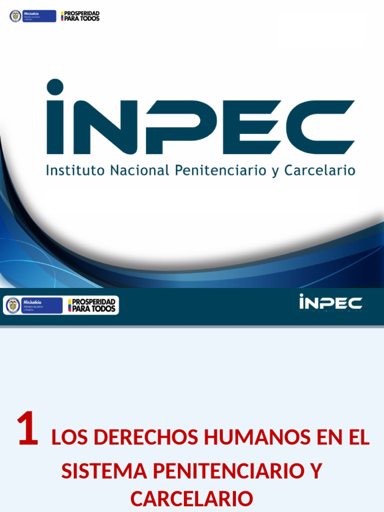 Presentacion INPEC | PDF | Prisión | Derechos humanos