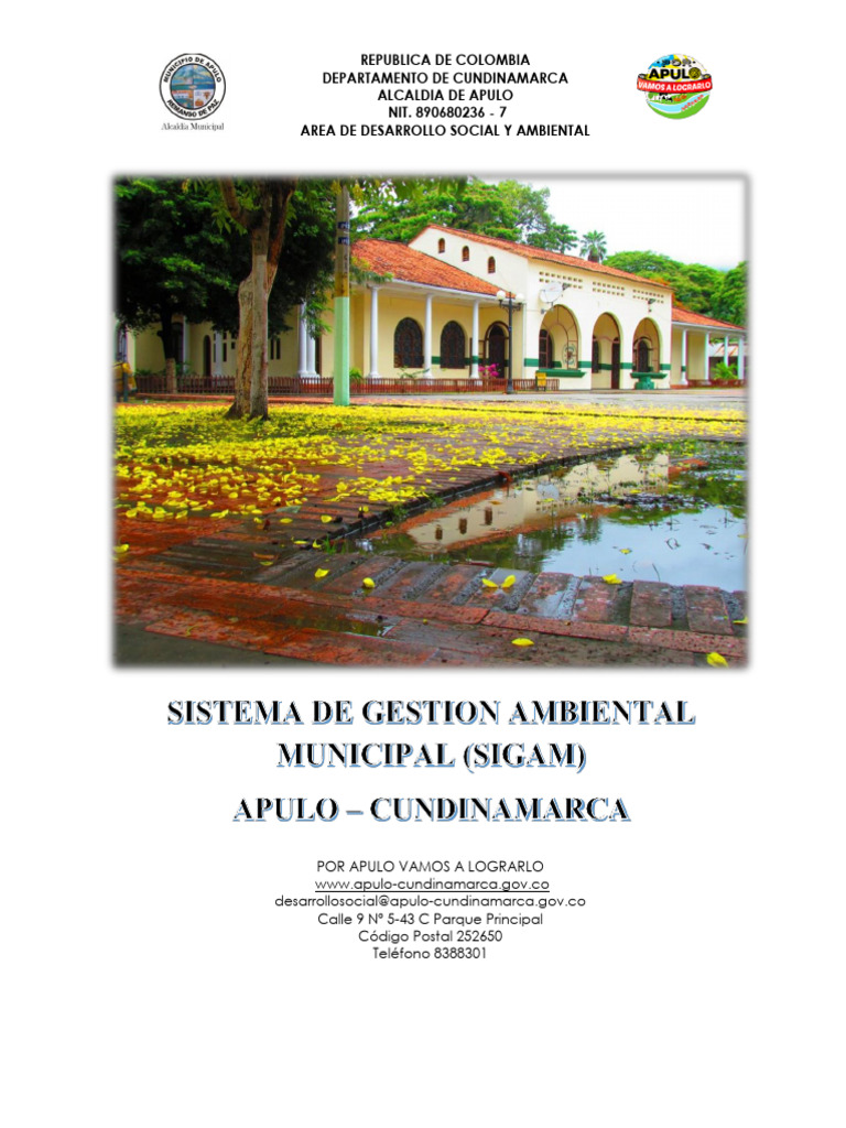 Clima y Desarrollo en Apulo, Cundinamarca | PDF | Bogotá | Colombia