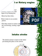 Wankel or Rotary Engine
